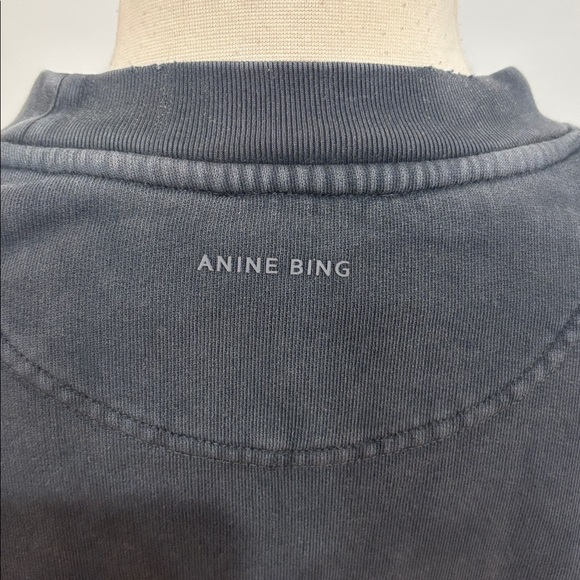 Anine Bing Tyler Sweatshirt, Size: S - Picture 8 of 9